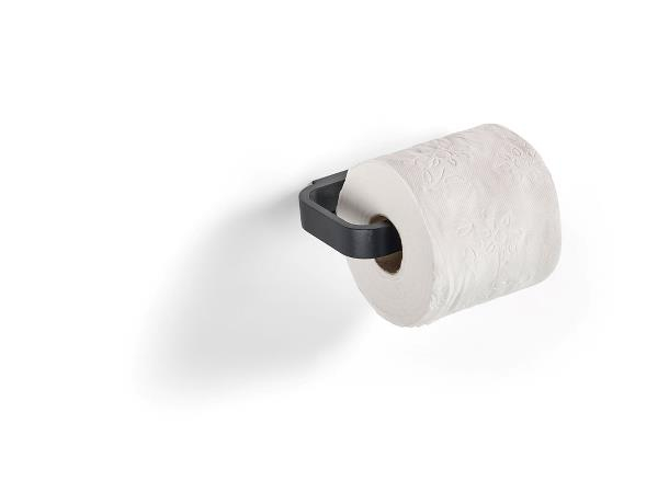 Zone Rim Toiletrulleholder, Black