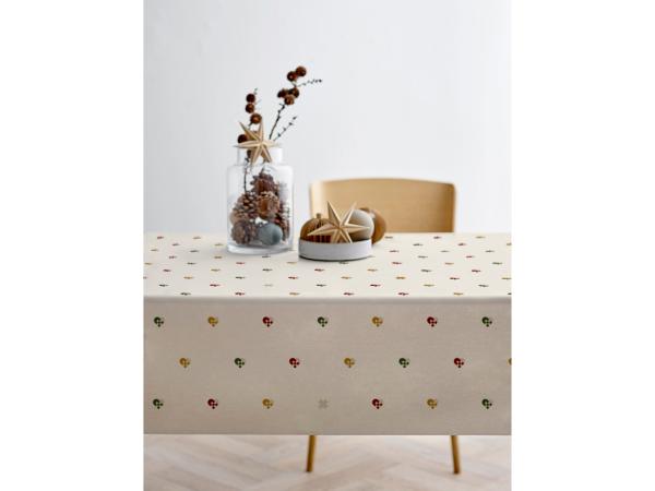 Södahl Christmas Hearts Akryldug med antislip 140 cm - i metermål