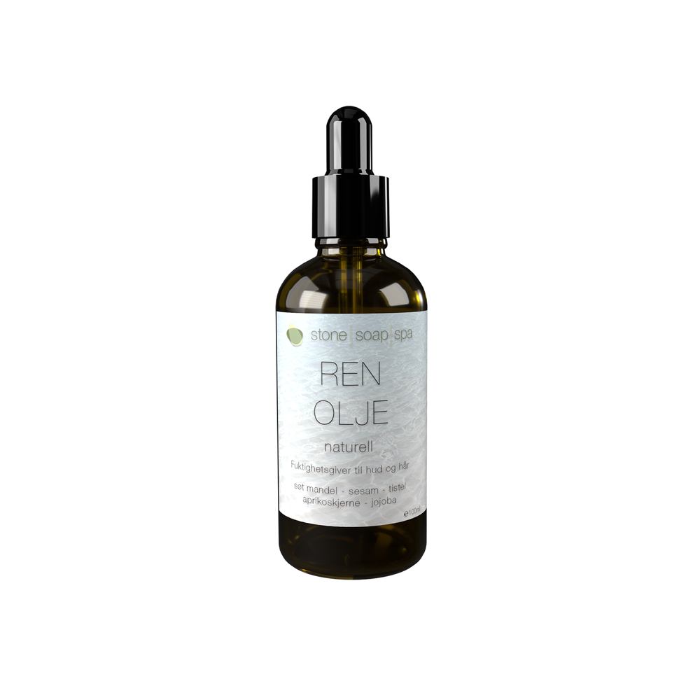 Ren olie, naturel, 100ml