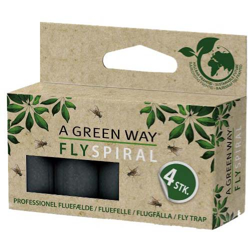 Green Protect Fluespiral, 4-pack