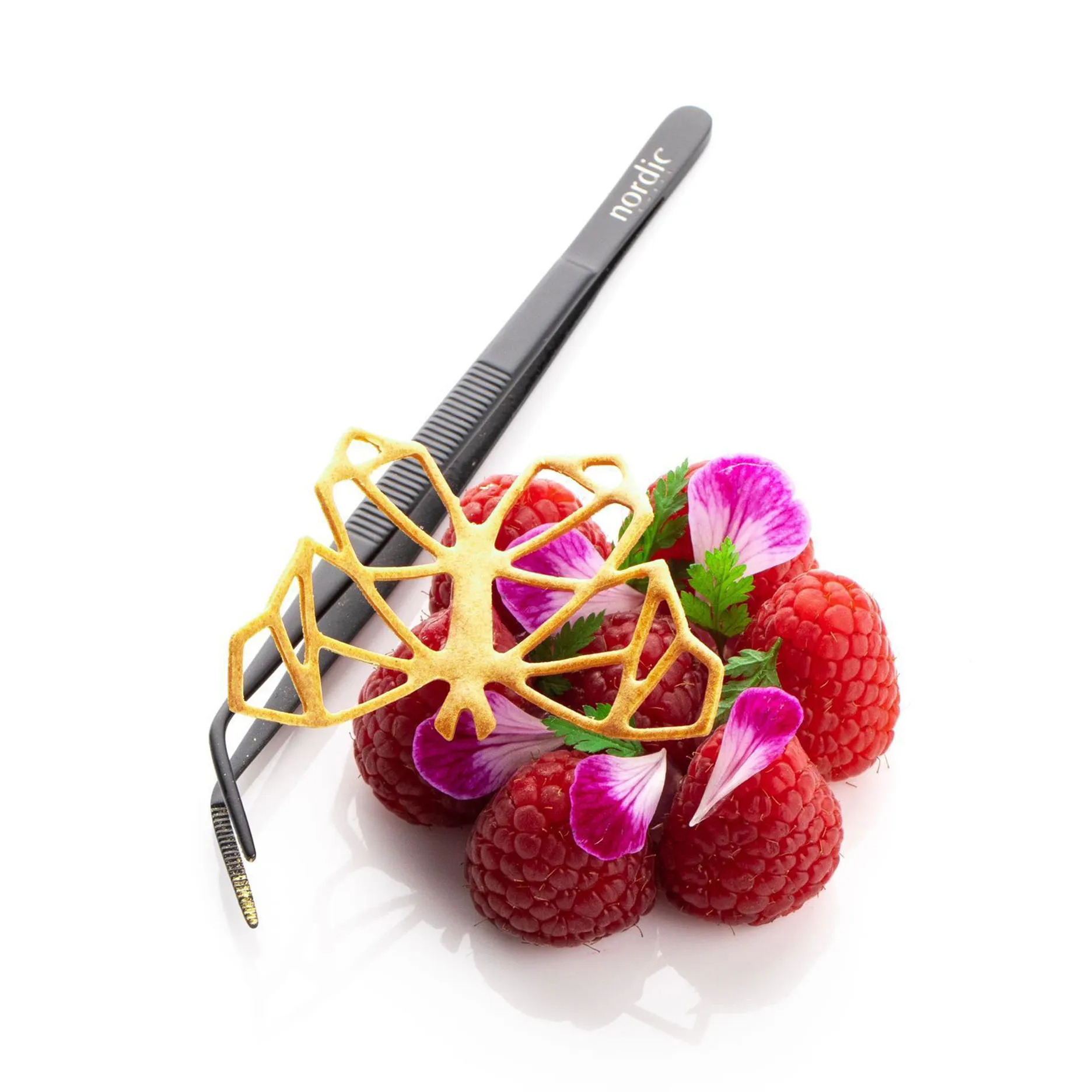 Nordic Chefs - Madpincet curved 14 cm sort