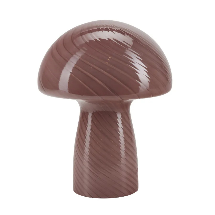 Mushroom Lampe, S, old rose