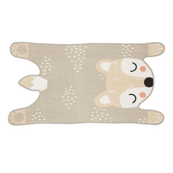 Södahl Bibi bear Tæppe 62 x 120 cm brun