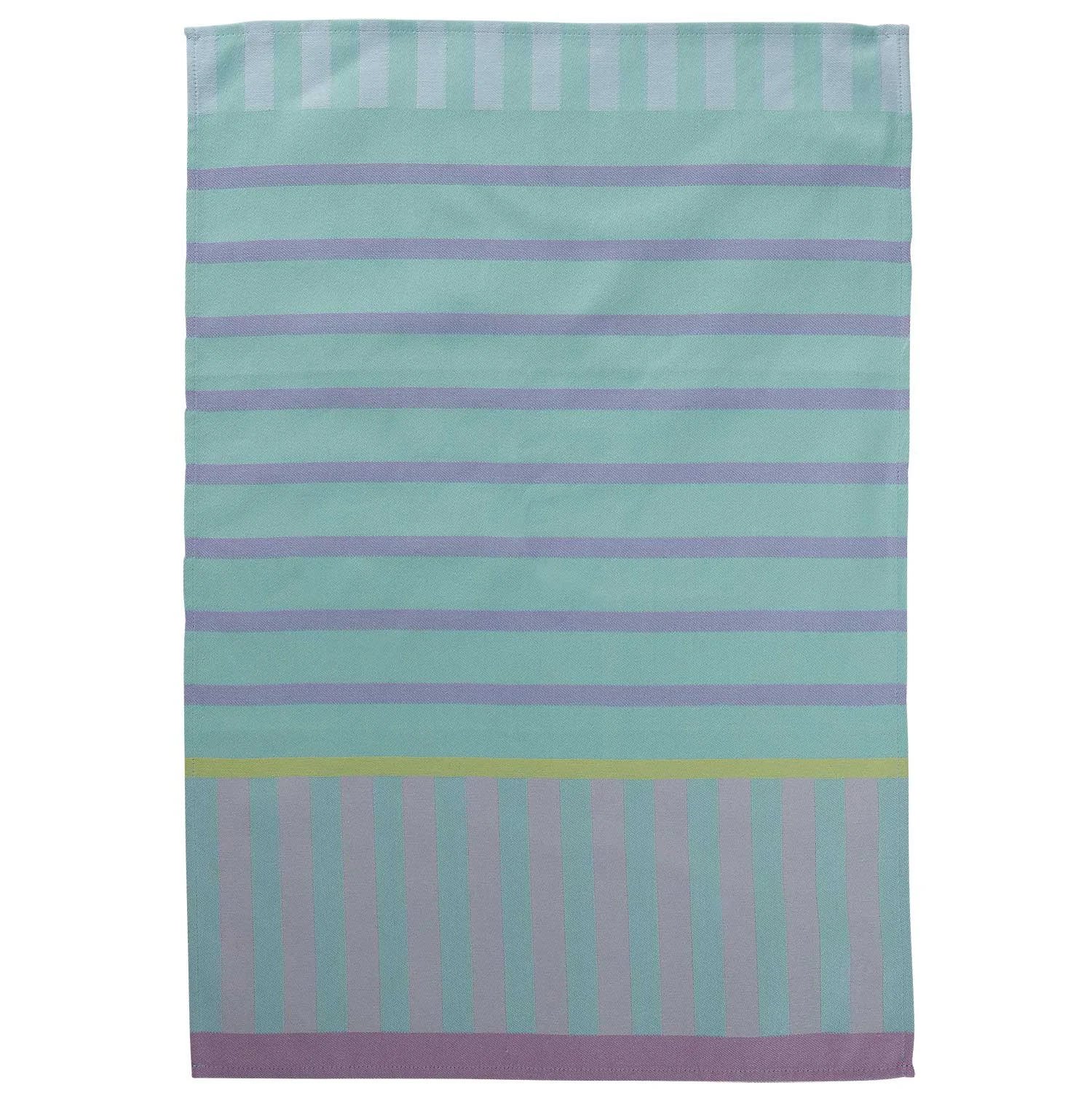 Miss Étolie viskestykek med striber  - Mint