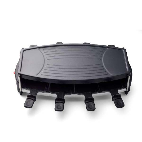 Nordic Sense Raclette 8 pers. 1000 watt Sort