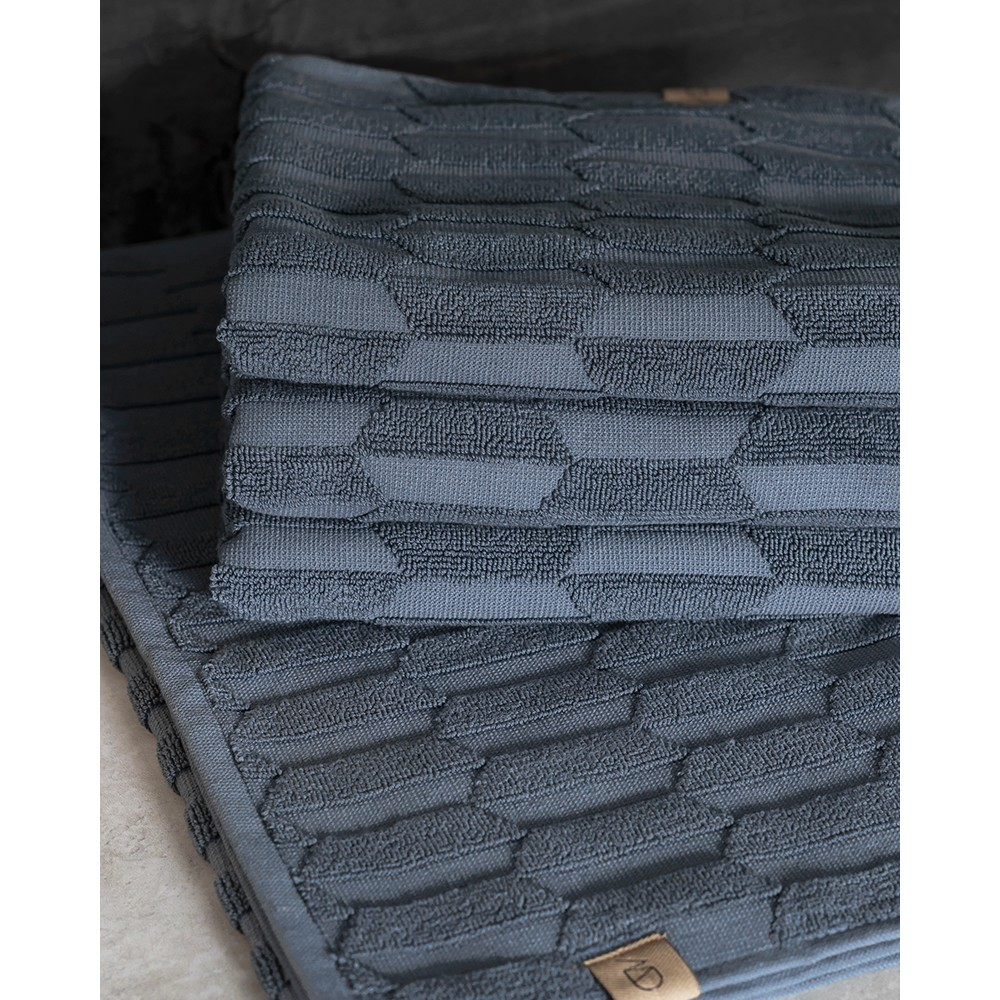 GEO Håndklæde, 50 x 95 cm, slate blue
