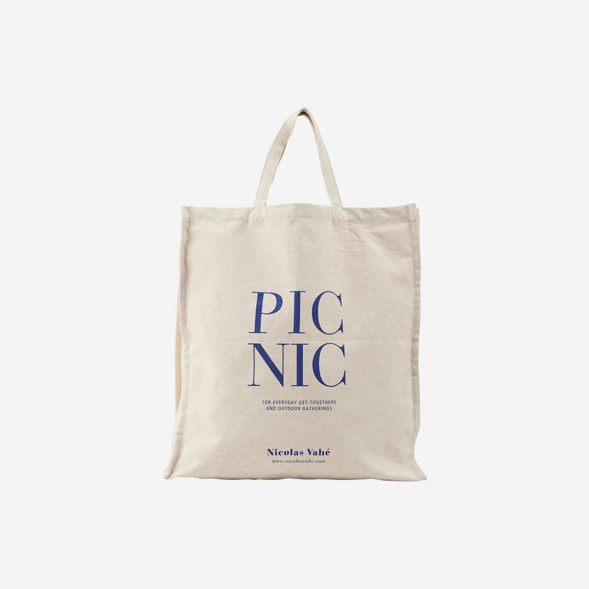 Taske/Shopper, Picnic, Hvid
