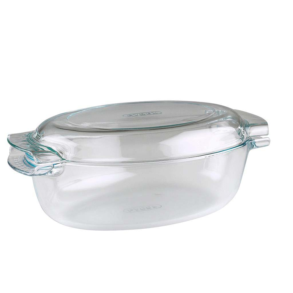 Pyrex Stegeso 39 x 23 cm 4,5 liter Klar