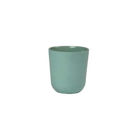 Nudge Krus u/hank Dia. 9 x 9,5 cm 33 cl Kale green*