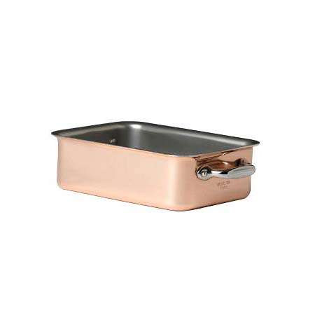 Mauviel Bradepande mini 14 x 10 cm Kobber/Stål