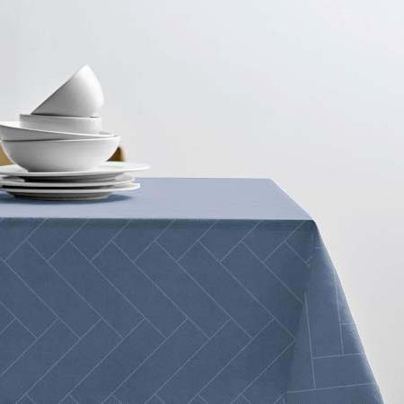 Södahl Tiles Akryldug med antiskrid 140 cm Sky Blue - i metermål