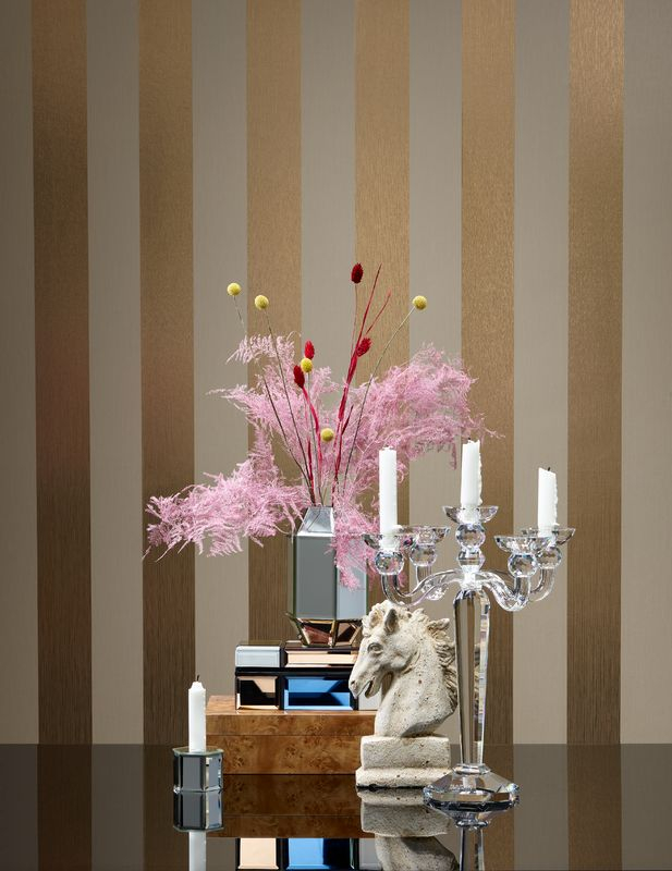 Margit Brandt 5-armet lysestage, krystal