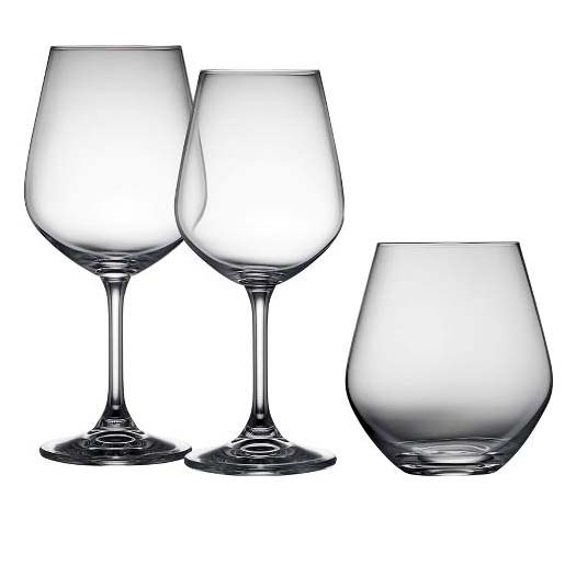 Lyngby Glas Krystal Glassæt 18 dele