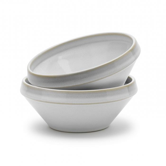 Tavola dejfad sæt, 2x0,5L, silkemat hvid