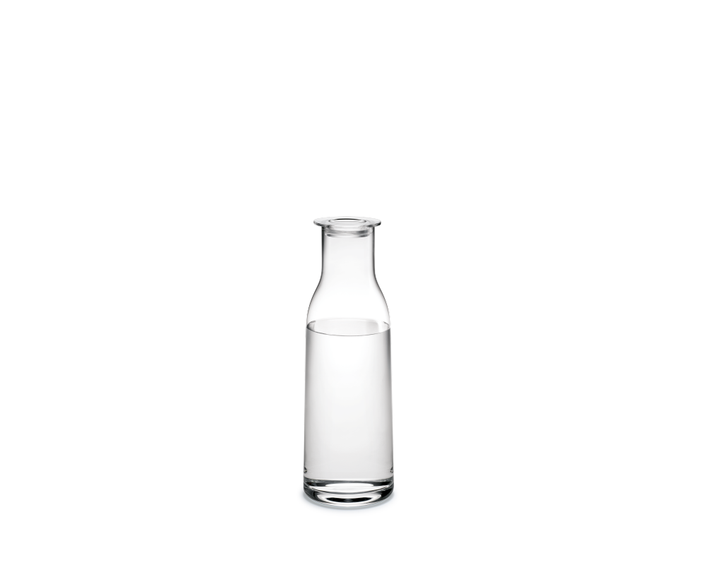 Minima Flaske med låg, klar, 90 cl