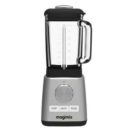 Magimix Power 4 Blender 17 x 15 x 42 cm 1,8 liter 1300 watt Mat stål 