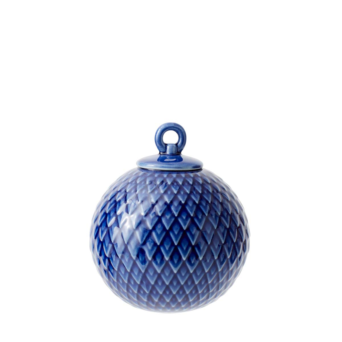 Rhombe Dekorationskugle Ø7 cm midnight blue*