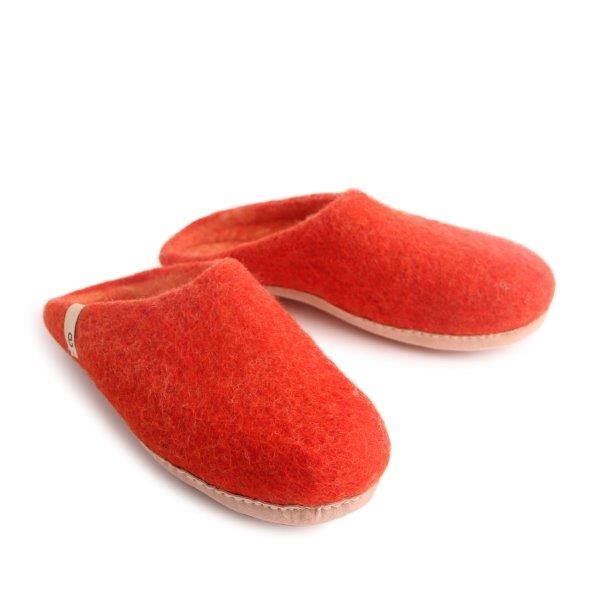 EGOS Slip On Simple, Rusty Red - størrelse 41
