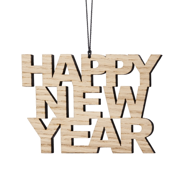 Happy New Year, egetræ 2 stk.