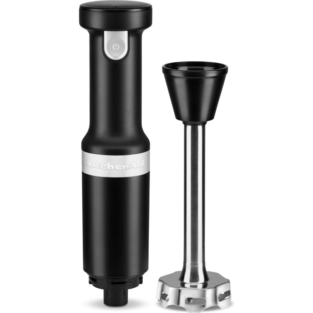 KitchenAid Stavblender trådløs Dia 6,35 x 43 cm 700 ml 8 volt Mat sort