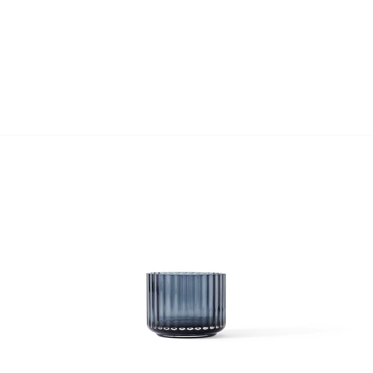 Lyngby Fyrfadsstage Ø6,7 cm midnight blue
