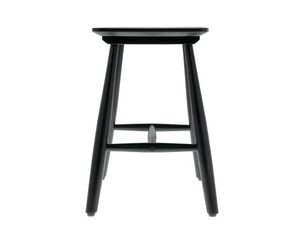 Villa Collection Bast Skammel 46,5 x 28 x 45 cm Sort