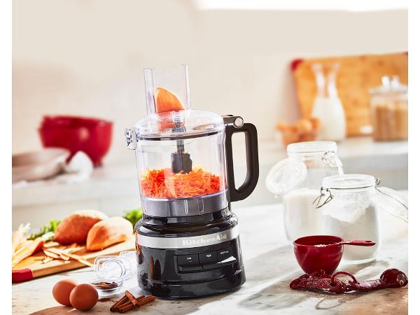 KitchenAid 7 cup Foodprocessor 1,7 liter 250 watt Sort