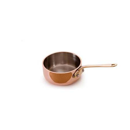 Mauviel Sauterpande mini Dia 7 cm 10 cl Kobber/Messing