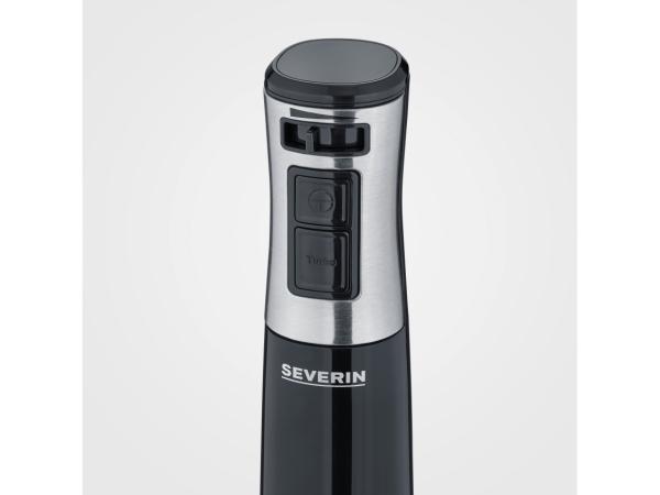 Stavblender sæt 600 watt Stål/Sort