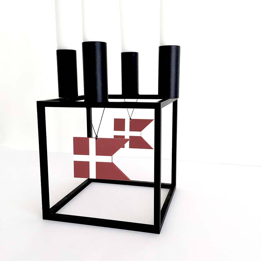 Flag, spids vandret, 2 stk.