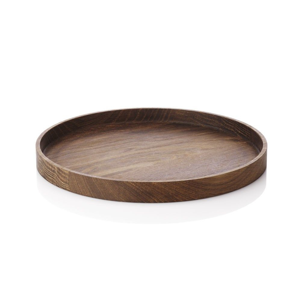 Luna tray, røget eg