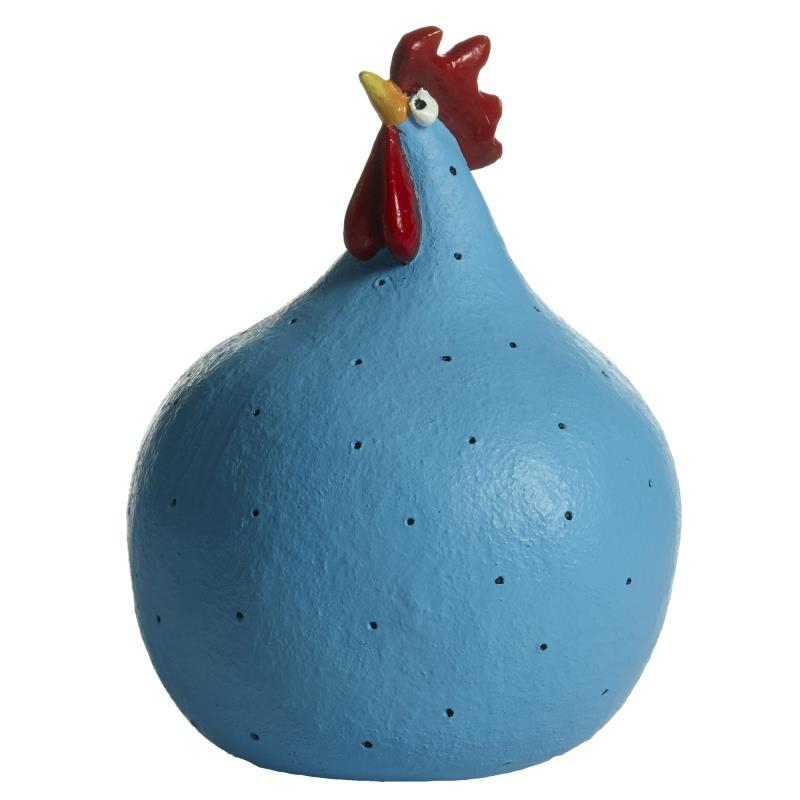 Høne Provence Turkis H13 cm