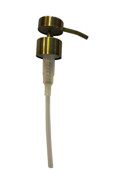 Metalpumpe, Medium, m/messingfinish