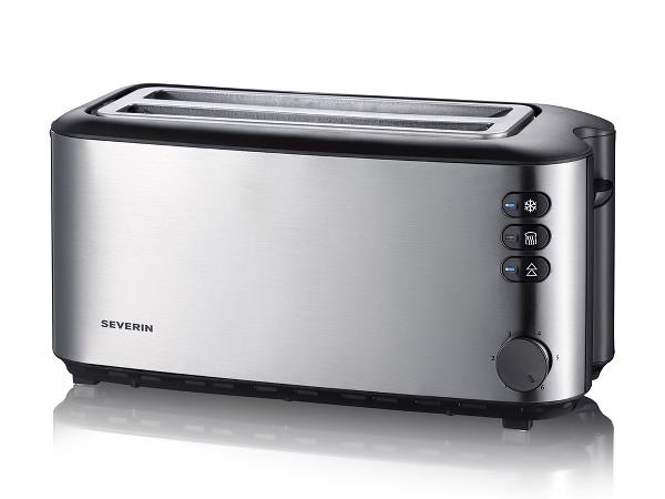 Severin Brødrister 1400 watt Sort/stål