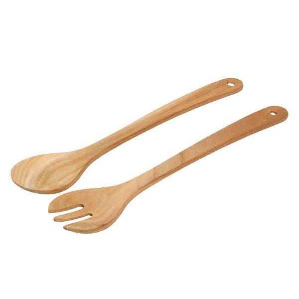 Bastian Salatbestik 35 cm Kirsebærtræ