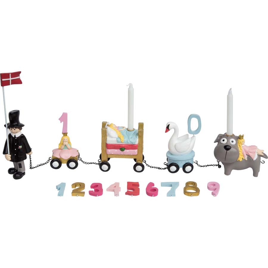 Fødselsdagstog, HC. Andersen, pige