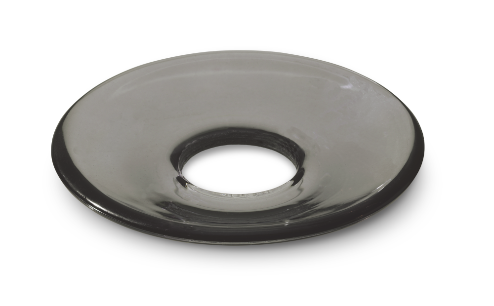 Lumi Lysmanchet flad, smoke, 8,5 cm