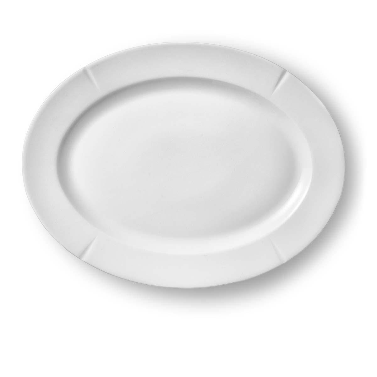 Grand Cru Oval tallerken 30x23 cm hvid*