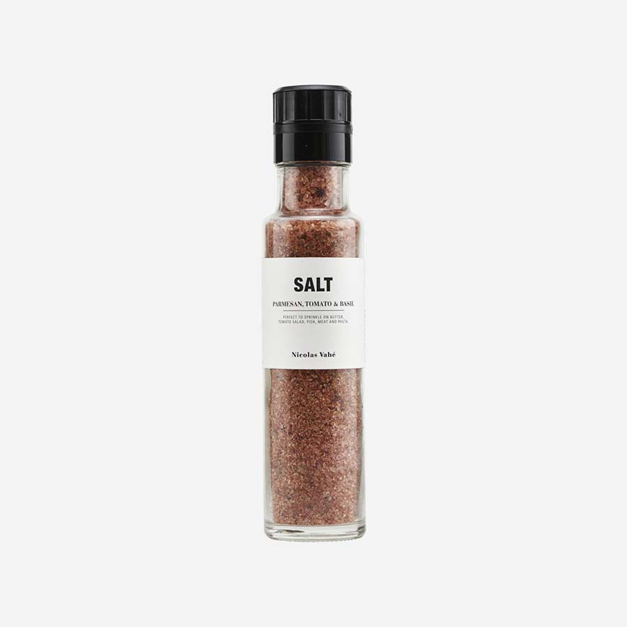 Nicolas Vahé Salt, Parmesan, tomat og basilikum