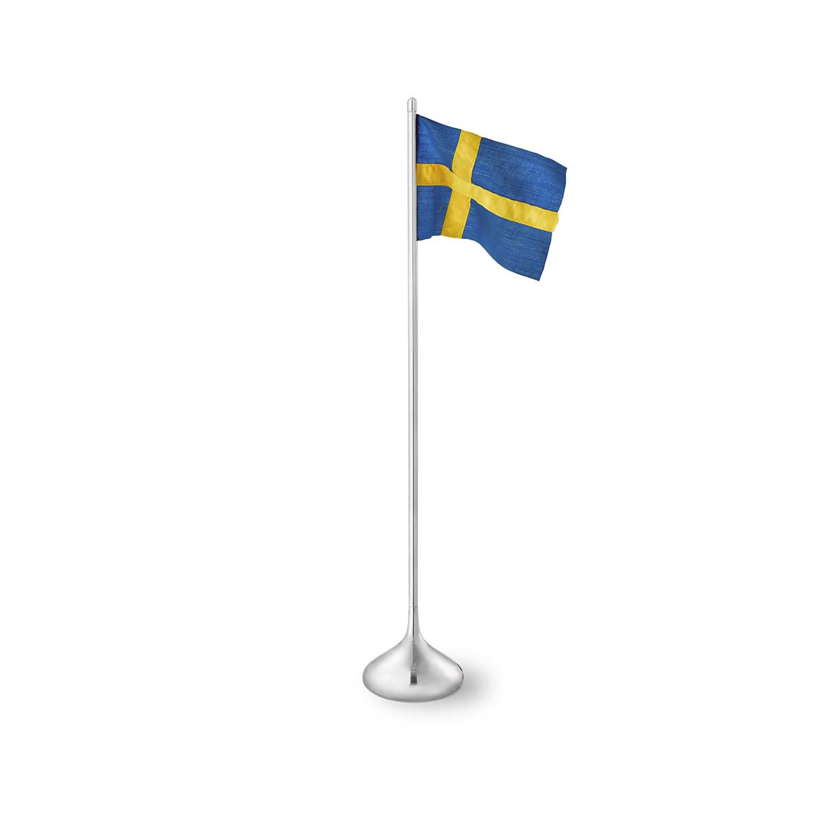 Bordflag svensk H35 sølvfarvet