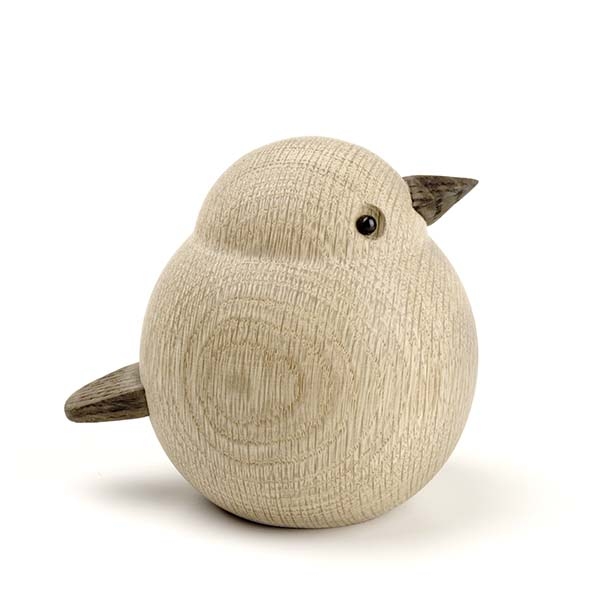 Papa Sparrow, oak, large