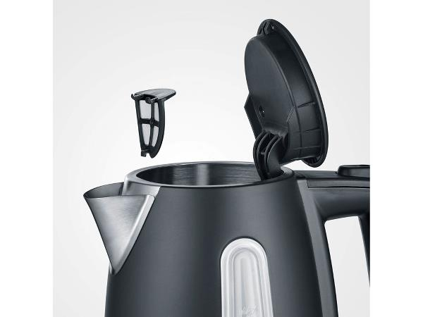 Severin Elkedel 1 liter 2200 watt Mat sort