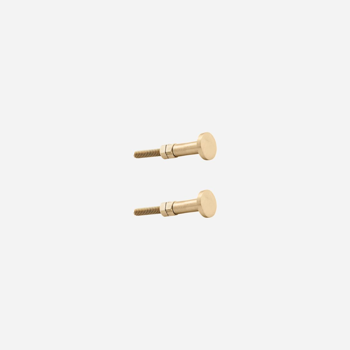 Knop, Ø 1,5 cm, messing