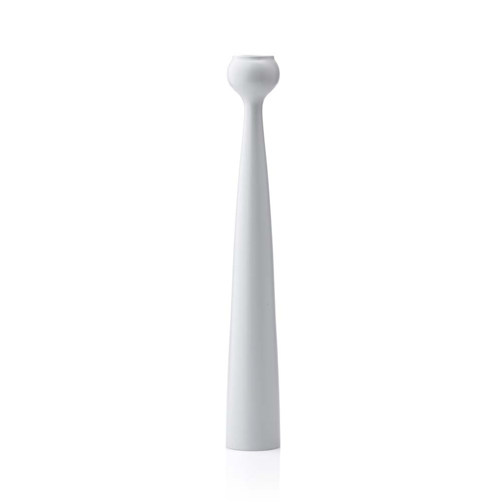 Tulip candleholder, cool grey
