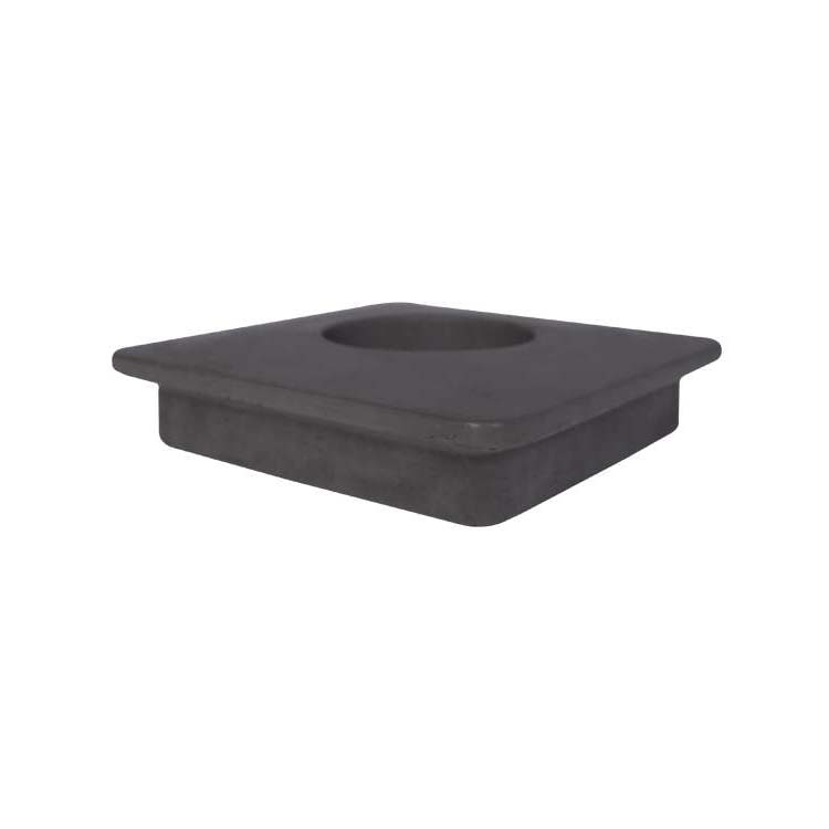 KARIN tissue låg med hul, beton, antrachite