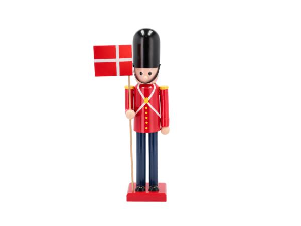 Celebrate Garder med flag 11 x 11 x 38 cm Rød/Sort