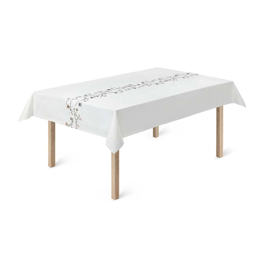 Hammershøi Christmas Dug, 150 x 320 cm, hvid