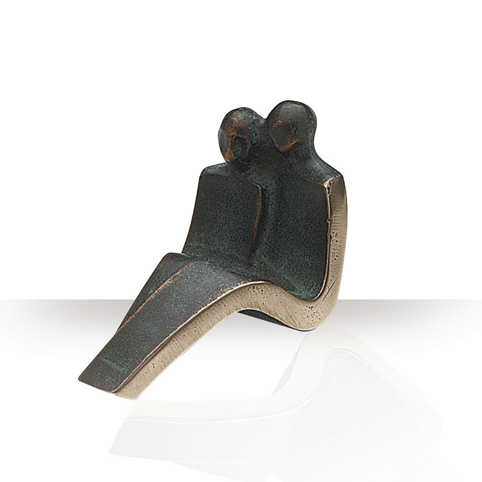 Luise Kött-Gärtner Siddende par, 10 cm