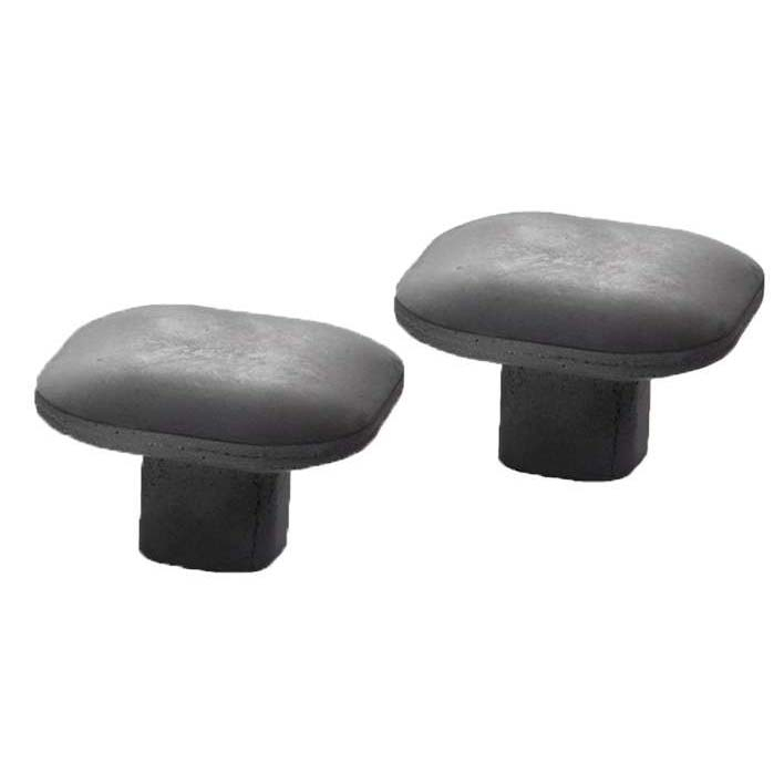 FREJA knag 2 stk, beton, x-small, antrachite