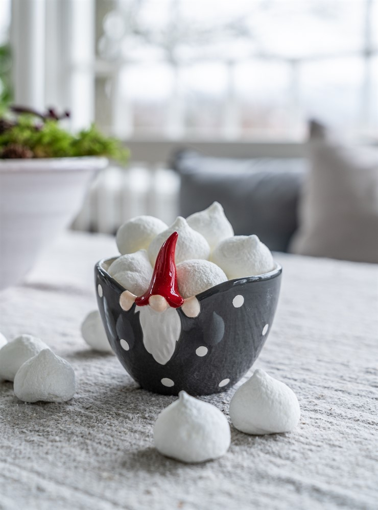 Skål Peek-a-boo Santa High Hat